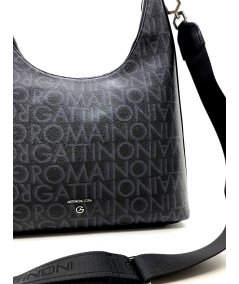 GATTINONI BORSA HOBO NERA TRACOLLA BIN0R8510WVP000