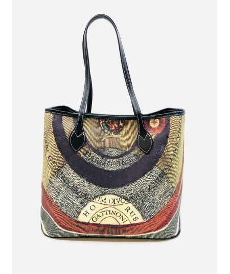 GATTINONI BORSA SHOPPER MEDIA PLANETARIUM CLASSIC BIGPL6434WPQP26
